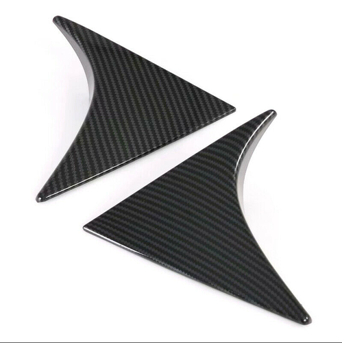 For Hyundai Tucson 2016-2021 Carbon Fiber Rear Window Spoiler Trim Cover - Picture 3 of 7