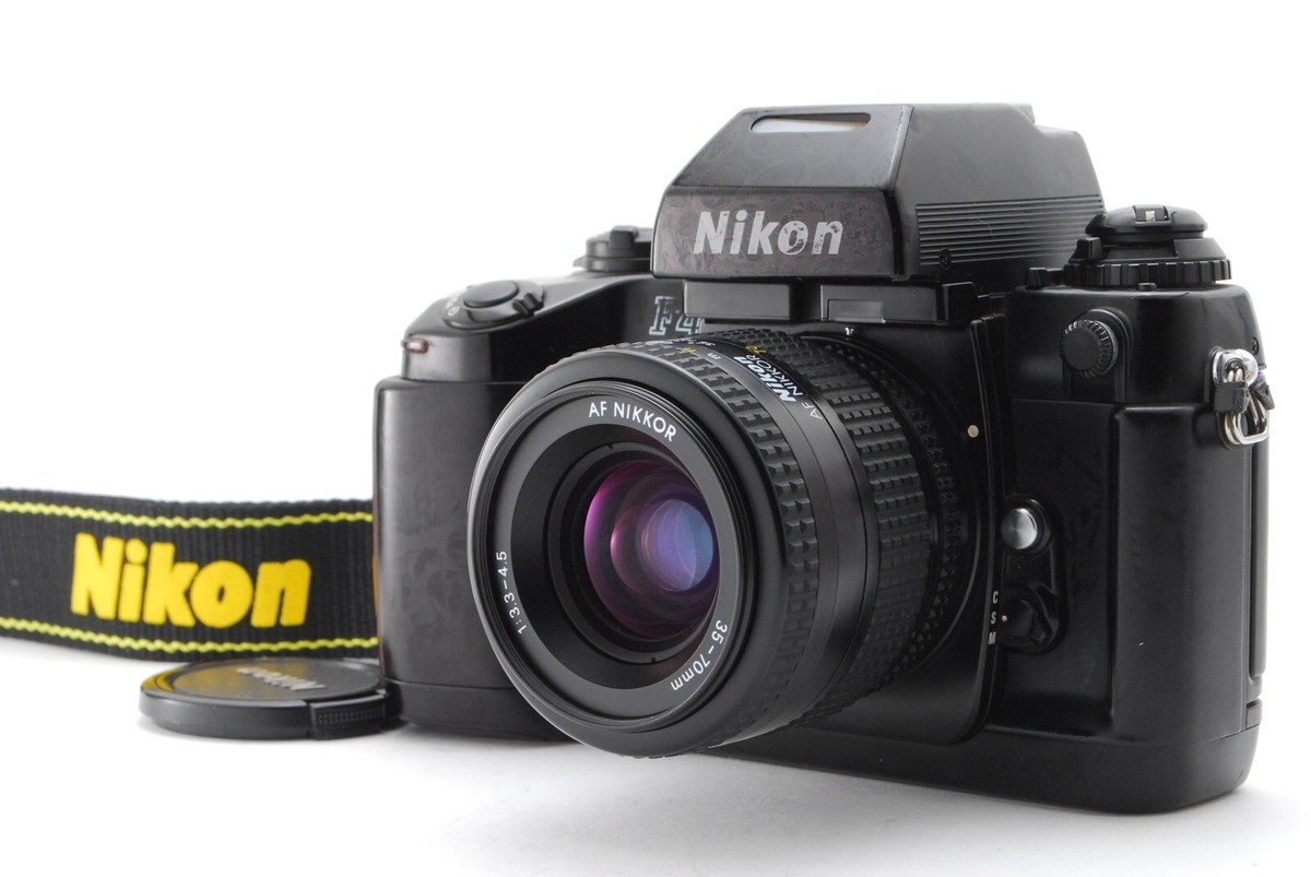 Nikon F4 一眼レフカメラ AF Nikkor 35-70mm Exc+5] Nikon F4 SLR 35mm Film Camera AF Nikkor 35-70mm F3.3