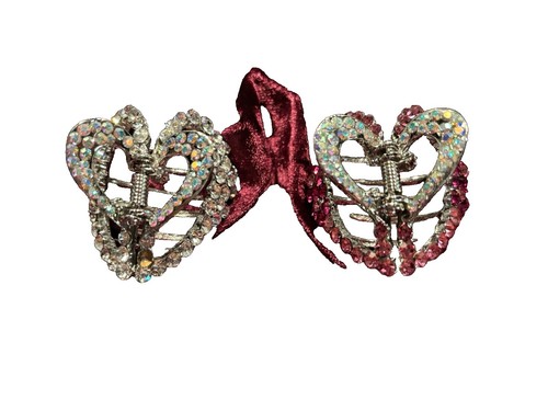 Piper K Ocean Hair Claw Clip Set Shark Sea Turtle Rhinestone Lobster 3pc New New Piper K Lobster Metal Hair Claw Clip w | Mercari main image 2