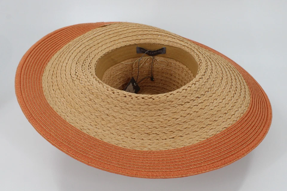Nuevo sombrero de Panamá Vince Camuto de gran tamaño con borlas #HT106 Foto 3 de 3