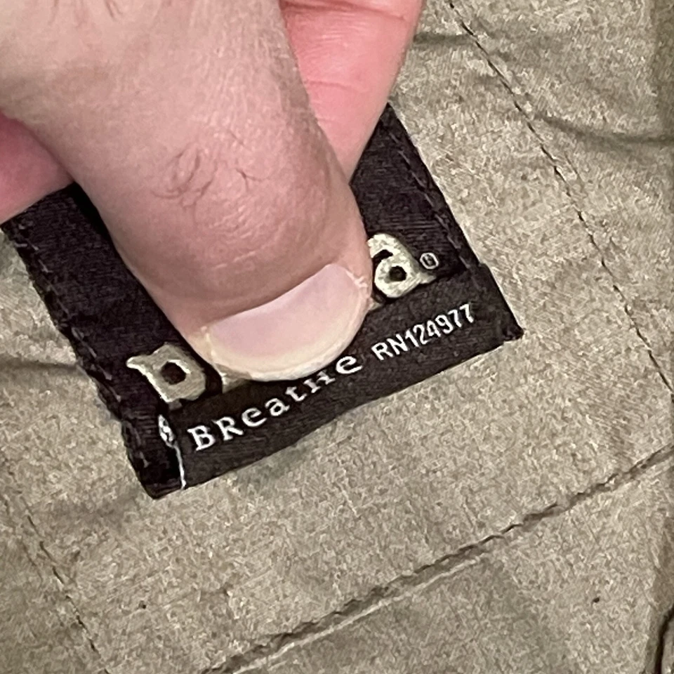 Prana Long Sleeve Men's Beige Large Button Up Shirt Breathe - Image 4 of 4