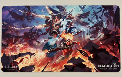 MTG Magic Con Minneapolis March Of The Machine Key Art Playmat