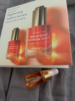 ranavat brightening saffron serum travel size sample 3 ml