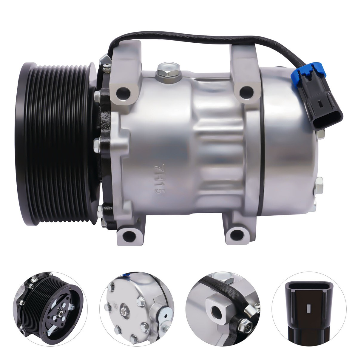 AC Compressor Fits For 2008 2009 2010 Peterbilt 388 F696003151 F69