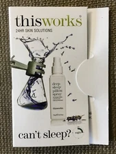 This Works Deep Sleep Pillow Spray 2.5ml/.08oz Travel Relax Fall Asleep Aroma 