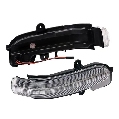 2x Dynamic LED Side Mirror Turn Signal Light For Mercedes W203 C-Class 2004-2007 - Foto 7 di 8