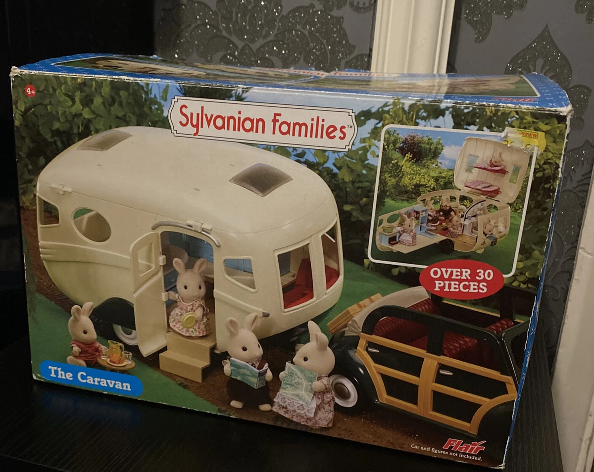 sylvanian families caravan spares Accessories Boxed VGC