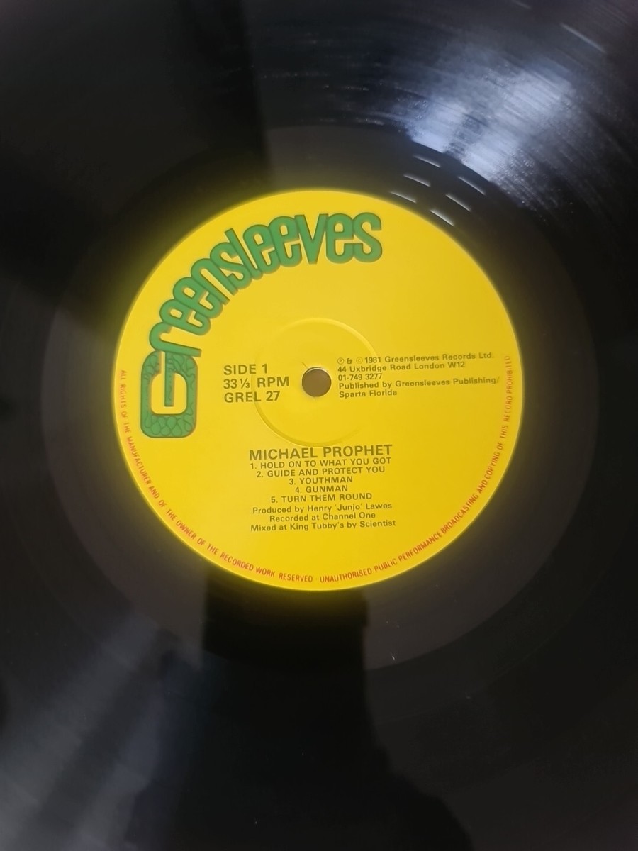 英LP Michael Prophet Gun Man GREL27 Greensleeves UK /00237 Michael Prophet – Michael Prophet – Vinyl (LP, Album), 1981
