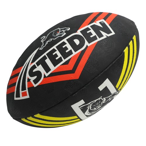 NRL Rugby League Team Steeden Supporter Ball Rubber Football BNWT - Picture 9 of 17