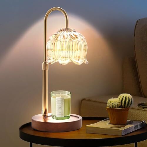Fragrance Candle Warmer Lamp,Electric Candle Warmer with Timer & Dimmer,Mom - Picture 2 of 7