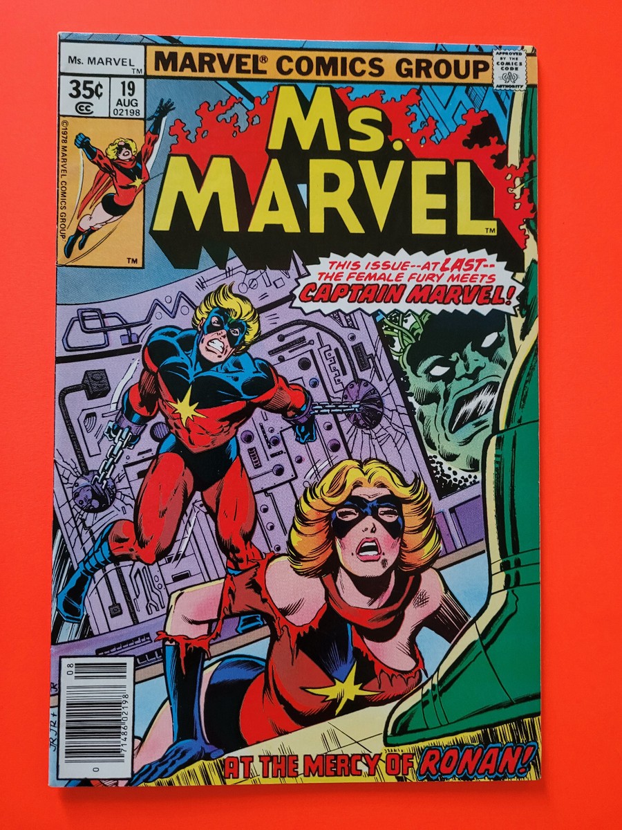 Vintage Ms. Marvel August 1978 Comic Book Issue #19 Marvel Comics 