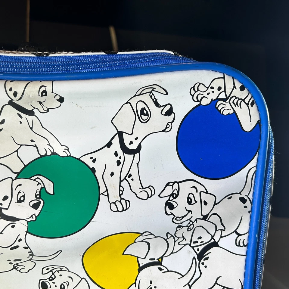 101 DÁLMATAS WALT DISNEY 10x18 MALETA INFANTIL GRÁFICO CACHORRO VINILO AZUL/LONA Foto 4 de 4