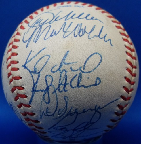 JSA LOA 1991 Atlanta Braves X31 Team Signed Autographed AUTO Baseball DBB 923 - Picture 6 of 7