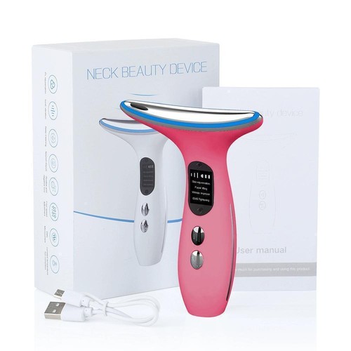 Dispositivo di bellezza lifting collo antietà rullo massaggio viso rassodante e lifting pelle - Foto 27 di 27