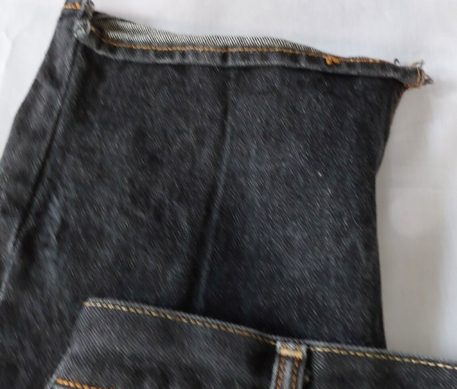 Vintage 90s Levis 501 Jeans 40 x 32 Black Button … - image 5
