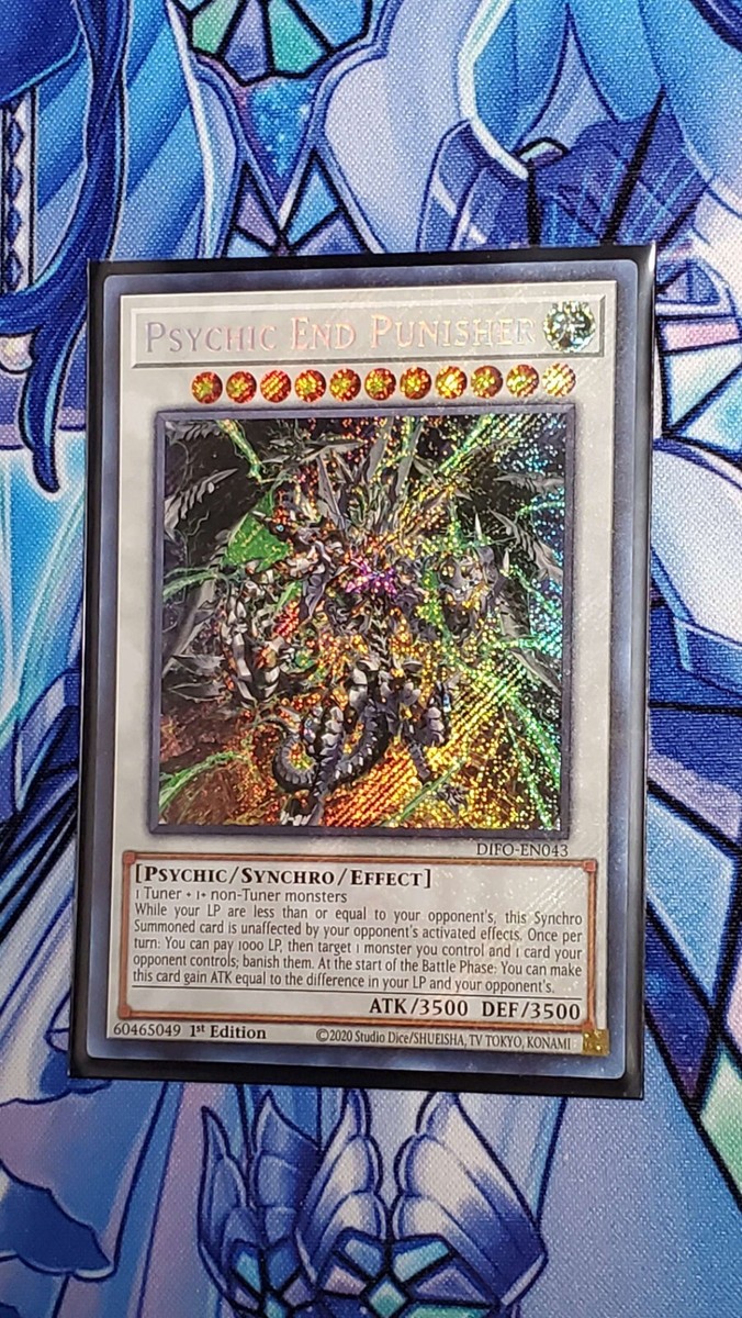 FOIL BLEED Yugioh - Psychic End Punisher - 1st Ed. - DIFO-EN043