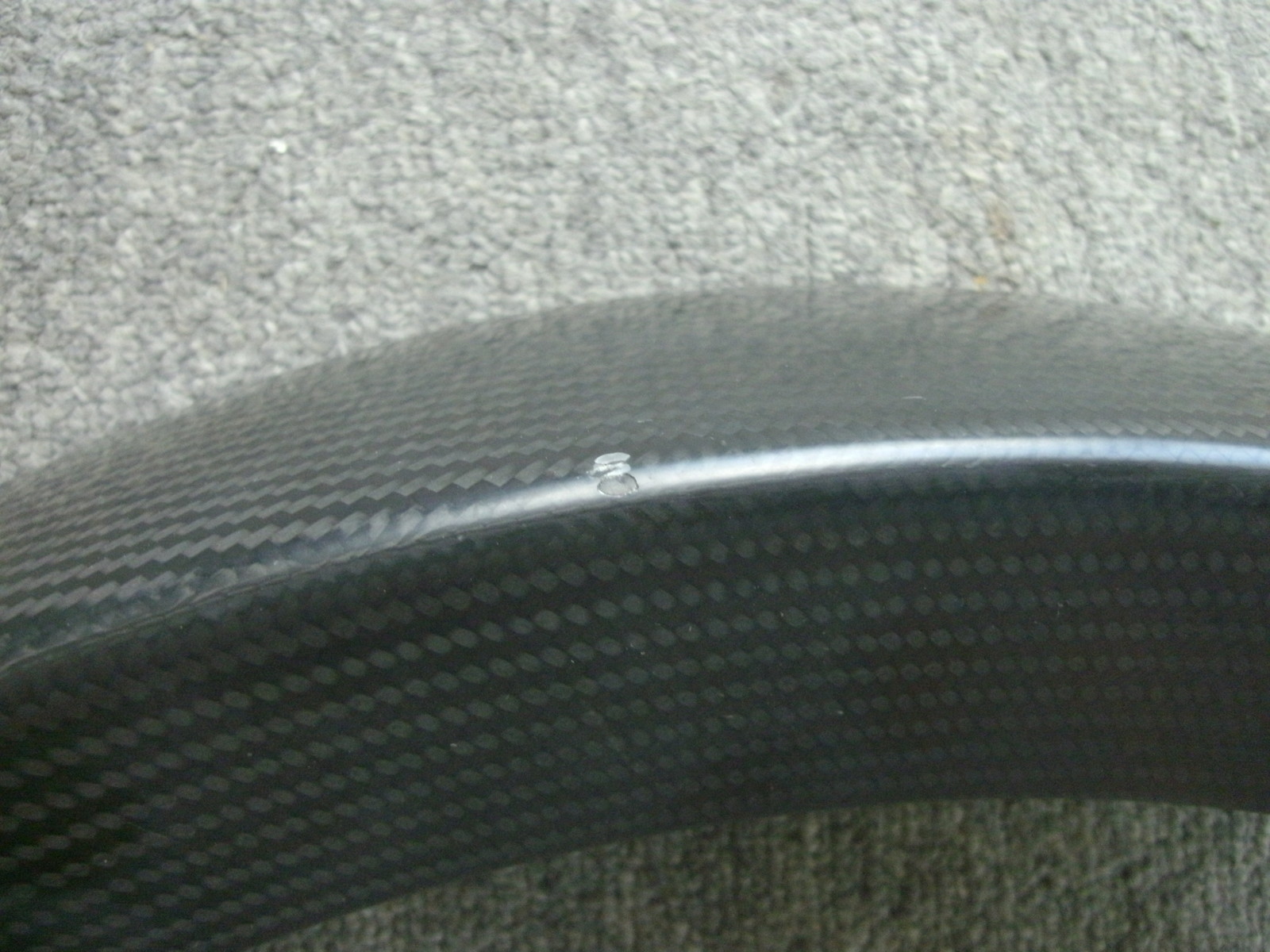 Audi R8 factory carbon fiber dash trim instrument cluster surround