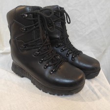 Bottes Militaires MFH Anfibi Homme - Fermeture à Lacets, Couleur Coyote - Pour Trekking Et Randonnée