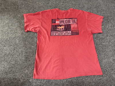 Comfort Colors t shirt mens xl red Georgia graphic Appalachian trial brasstown
