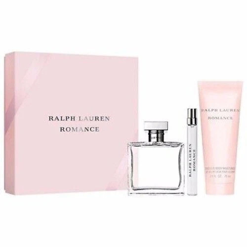 RALPH LAUREN ROMANCE スプリングセット　香水 RALPH LAUREN ROMANCE SET EDP 1OZ+EDP TRAVEL SPRAY 0.34OZ+ 2.5 OZ