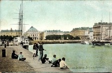 Ak Le Havre Seine Maritime,  Bassin du Commerce, Kinder am Hafen,... - 4868749