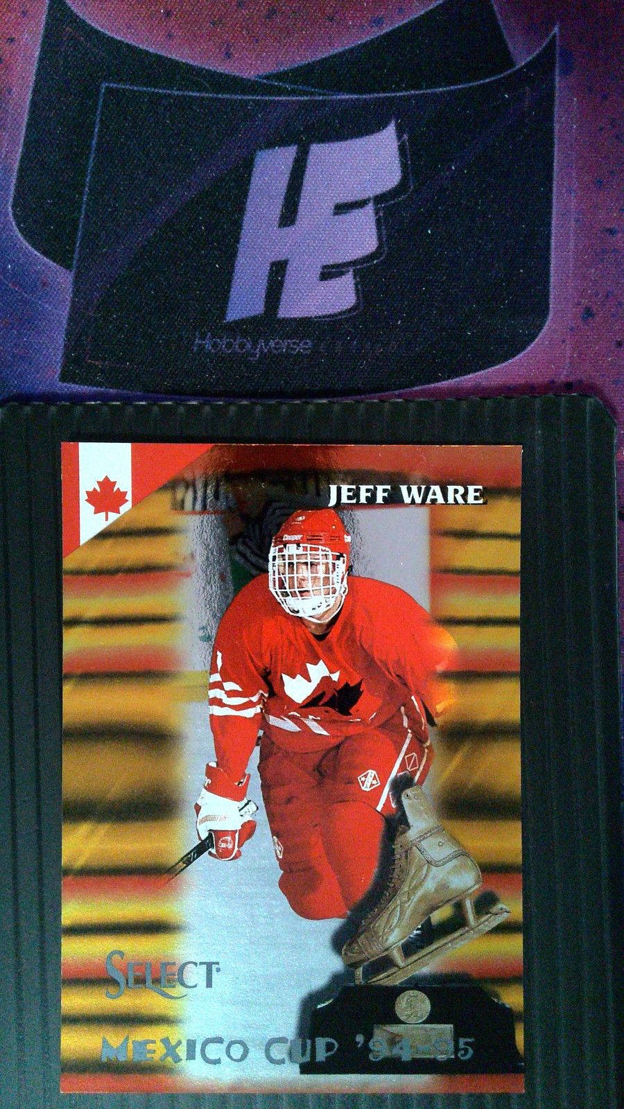 1994-95 Select #163 Jeff Ware Certified Gold