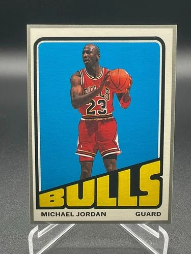 1992 Baseball Cards Presents Michael Jordan #1 Repli-Cards Hand Cut 72-73 Style