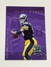 1997 Playoff First & Ten Football #170 - Kordell Stewart - Pittsburgh Steelers