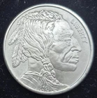 1 Troy oz Indian Buffalo .999 Fine Silver Round Elemental Mint (#302)