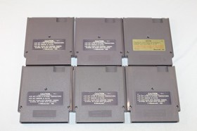 Lot of 6 NES Games: Metroid, WCW, Code Name Viper, Blaster Master, Tecmo SB!