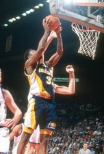 Dale Davis Indiana Pacers goes up for a layup v the Washington Bul- Old Photo