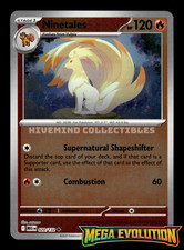 Carta Pokemon Ninetales 020/132 Mega Evoluzione Reverse Holo