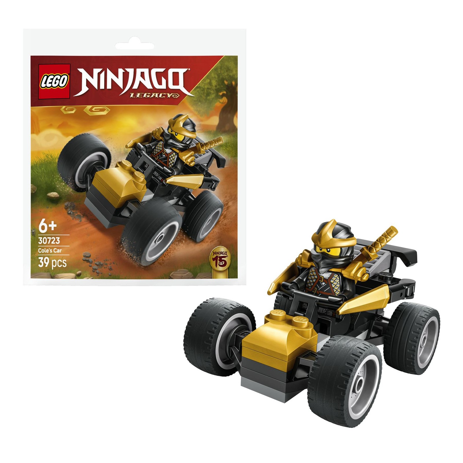LEGO Ninjago Ninja Cole's Car Polybag Paper Bag Set 30723