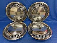 Vintage Set Of 4 197576 Oldsmobile 15 Hubcaps 88 98 Good Condition