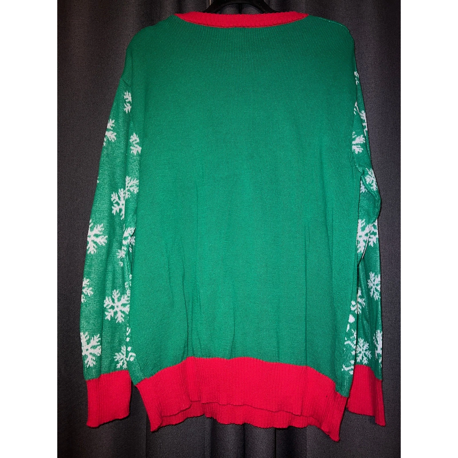 Ugly Christmas Sweater Xmas Size Large Disney Mickey