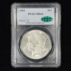 1902 $1 MS64 PCGS CAC Morgan Silver Dollar