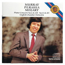 Murray Perahia Mozart Piano Concerti Nos. 6 & 13, CD 1984 Classical CBS Disc NM