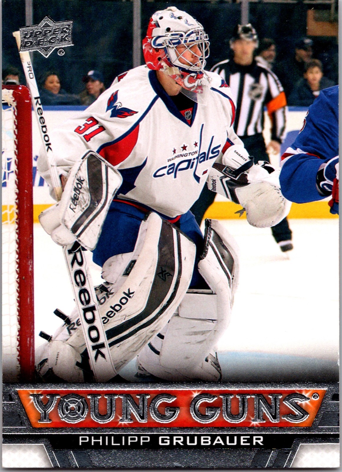 2013-14 Upper Deck Young Guns Hockey Rookie RC #467 Philipp Grubauer