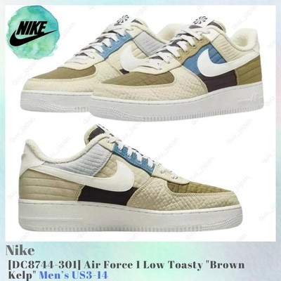 Nike Air Force 1 Low Toasty Brown Kelp DC8744-301 Men's US3-14 NEW