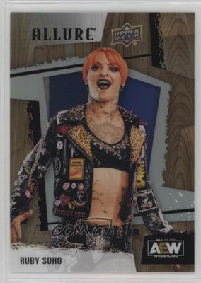 2022 Upper Deck Allure AEW Table Ruby Soho #74 02l5