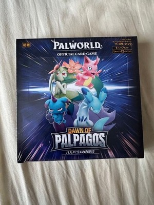Palworld Official Card Game Dawn of Palpagos Booster Box 12 Packs