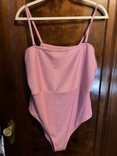 NWT Old Navy 1 pc Shine Converta Women  s Swimsuit Size XXL Color-Pink/Bergamot