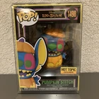 Funko Pop Disney Lilo & Stitch PUMPKIN STITCH #1498 HOT TOPIC Blacklight