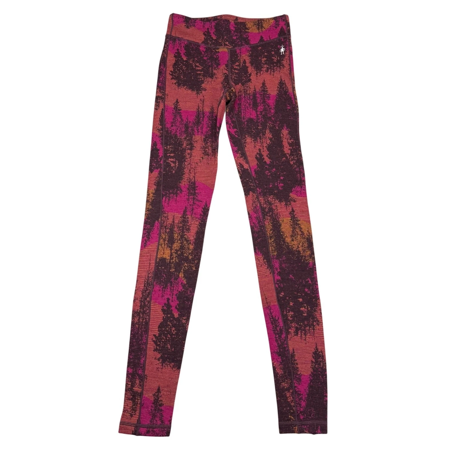 SMARTWOOL Women’s Baselayer Merino 250 Wool Pattern Performance Pants Size XS