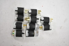 Pass & Seymour PS5366-X NEMA 5-20P 20A 125V Straight Blade Plug UL Lot 10 Black