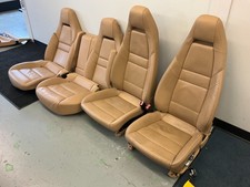 10-16 Porsche Panamera Beige Leather Front And Rear Seats