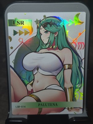 Palutena  Goddess Of Power Card Goddess Story Anime Waifu LSR LSR-014