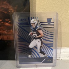 2016 Panini Clear Vision Rookies Hunter Henry Blue Rookie RC Card No. 161 #10/99. rookie card picture