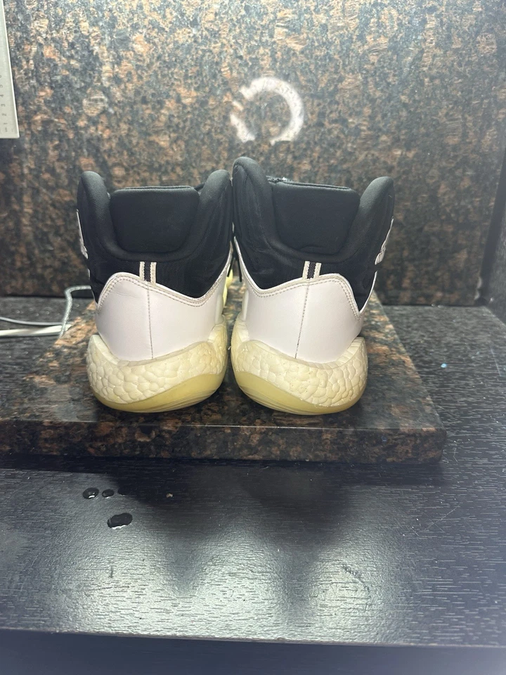 Adidas Crazy BYW Icon 98 Kobe Bryant Basketball Shoes White EE6876 Size 14 - Image 4 of 4