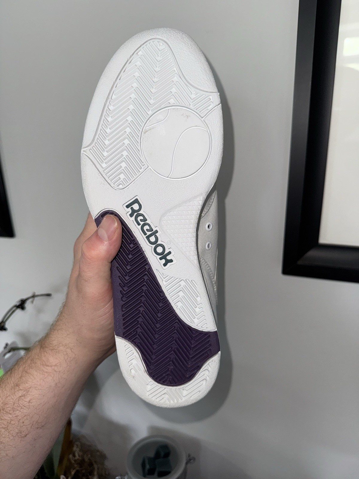 Size 11.5 - Reebok Tennis Trans Court Canvas Vintage 90s thumbnail 10